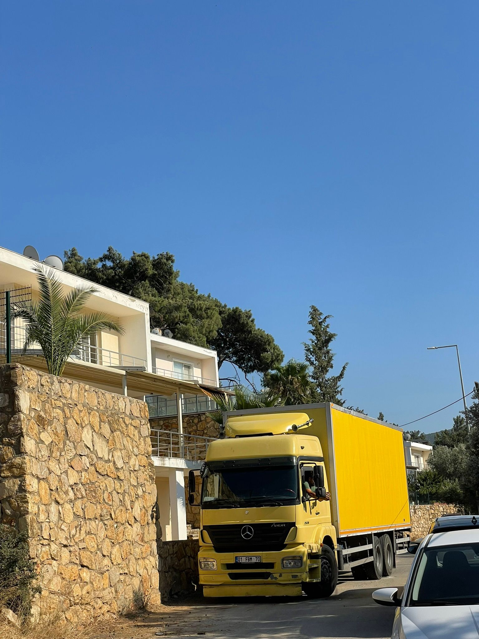 Mir-Taş Nakliyat Mercedes Axor taşıma aracı